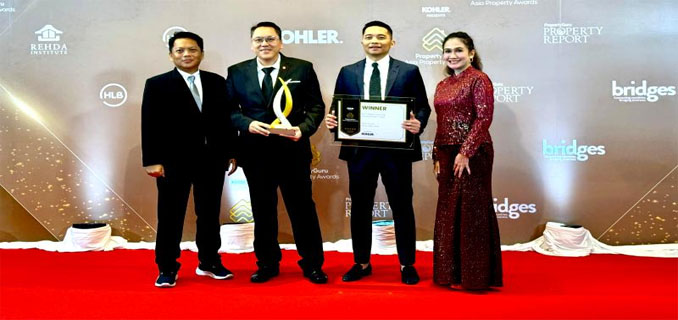Dua Pengembangan Properti Nasional Raih Penghargaan di Bangkok