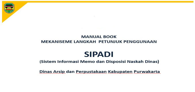 Simulasi penggunaan Aplikasi Sistem Pemberkasan dan Arsip Naskah Dinas (SIPANDA)