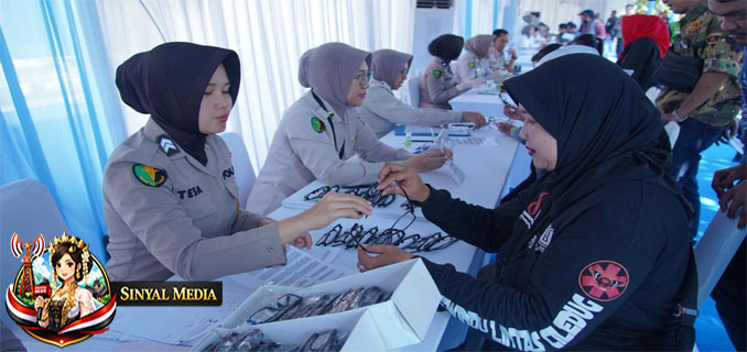 Polri Gelar Bakti Kesehatan dan Pangan Murah Serentak, Sentu